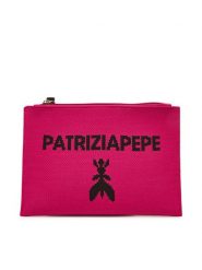 Patrizia Pepe Torebka 2Q0023/K264-R458 Różowy. Czerwone torebki klasyczne damskie Patrizia Pepe, bez wzorów, z materiału, bez dodatków. Za 229.99 zł.