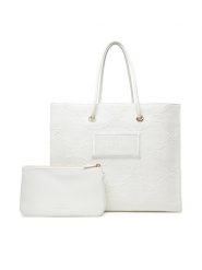 Elisabetta Franchi Torebka BS-82A-52E2-V440 Biały. Białe torebki klasyczne damskie Elisabetta Franchi, bez wzorów, z syntetyku, bez dodatków. Za 1,139.00 zł.