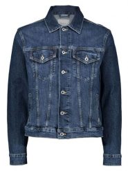 Pepe Jeans Kurtka dżinsowa w kolorze granatowym rozmiar: XL. Niebieskie kurtki męskie Pepe Jeans, xl, z aplikacjami, z jeansu, bez kaptura. Za 209.82 zł.