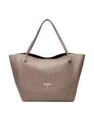 Patrizia Pepe Torebka Borsa 2B0130/L148 Brązowy. Brązowe torebki klasyczne damskie Patrizia Pepe, bez wzorów, ze skóry, bez dodatków. Za 1,299.00 zł.