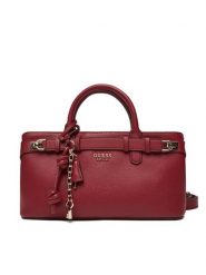 Guess Torebka HWBG85 46060 Czerwony. Czerwone torebki klasyczne damskie Guess, z aplikacjami, ze skóry, bez dodatków. Za 489.99 zł.