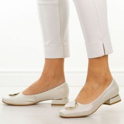 Złote mar Polskie czółenka damskie Suzana 2520. Żółte czółenka damskie Suzana, bez wzorów, ze skóry, bez obcasa, na obcasie. Za 249.00 zł.