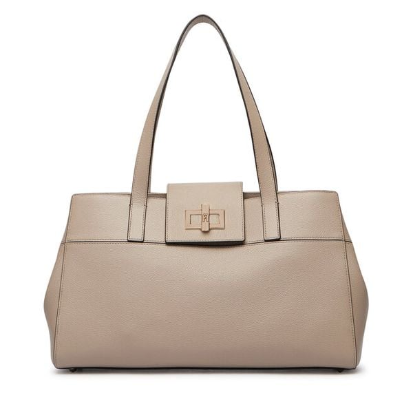 Torebka Furla. Brązowe torebki klasyczne damskie Furla, bez wzorów, bez dodatków. Za 1,709.00 zł.