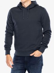 Bluza z kapturem męska Didriksons Ven Hoodie. Niebieskie bluzy z kapturem męskie Didriksons, l, z bawełny. Za 345.15 zł.