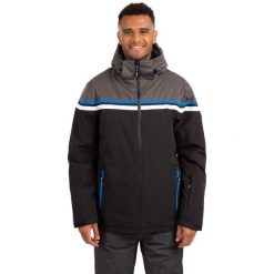 Kurtka Narciarska Męska Dexy. Czarne kurtki narciarskie i snowboardowe damskie Trespass, m, z aplikacjami, z elastanu, z kapturem, narciarskie. Za 396.99 zł.