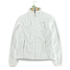 Second life - Kurtka polarowa TNF Osito dla kobiet - Stan bardzo dobry. Białe kurtki damskie The North Face, bez wzorów, z polaru, bez kaptura. Za 190.31 zł.