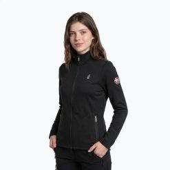 Bluza polarowa damska Aulp Debby. Czarne bluzy z kapturem damskie Aulp, l, z elastanu. Za 139.99 zł.