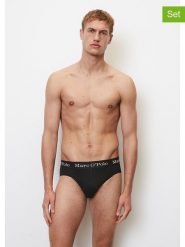 Marc O´Polo Slipy (5 par) w kolorze czarnym rozmiar: M. Czarne slipki męskie bez wzorów, z bawełny. Za 133.45 zł.