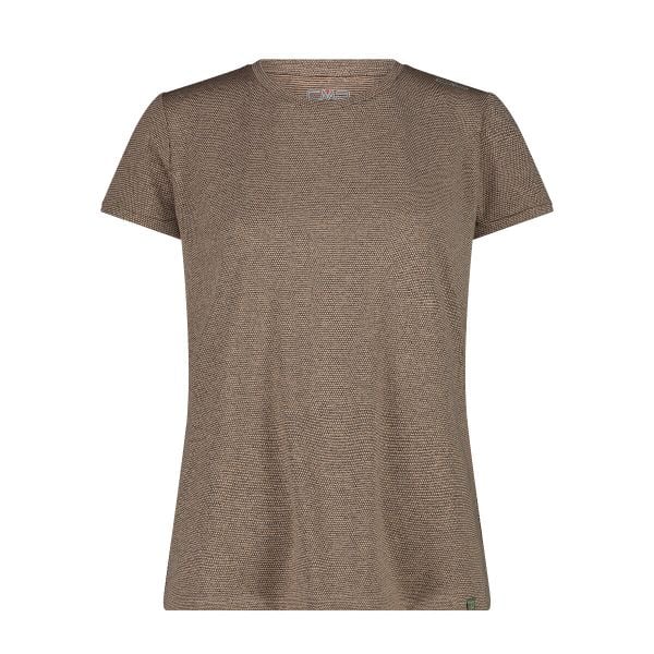 Koszulka damska CMP. Brązowe bluzki damskie CMP, l, bez wzorów, sportowe, bez kołnierzyka, bez ramiączek. Za 192.00 zł.