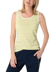 Timezone Top w kolorze żółto-białym rozmiar: W26. Białe topy damskie Timezone, bez wzorów, z bawełny, bez kołnierzyka. Za 69.99 zł.