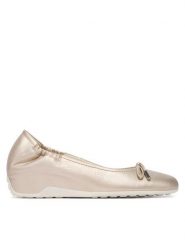 HÖGL Baleriny 1-103711 Złoty. Żółte baleriny damskie HÖGL, bez wzorów, ze skóry, bez obcasa. Za 749.99 zł.