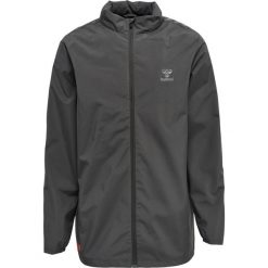 Kurtka do piłki nożnej męska Hummel Grid All Weather. Czarne kurtki męskie HUMMEL, m, bez wzorów, sportowe, bez kaptura. W wyprzedaży za 361.50 zł.