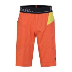 Szorty Rafiki Megos. Brązowe szorty męskie Rafiki, bez kołnierzyka. W wyprzedaży za 251.95 zł.