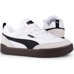 Buty męskie sportowe sneakersy Puma PARK LIFESTYLE OG. Białe buty sportowe na co dzień męskie Puma, z gumy, bez zapięcia, trekkingowe. Za 228.00 zł.