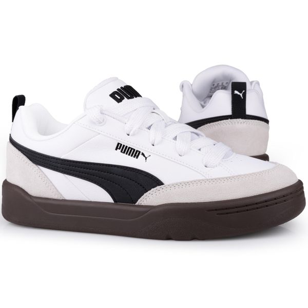 Buty męskie sportowe sneakersy Puma PARK LIFESTYLE OG. Białe buty sportowe na co dzień męskie Puma, z gumy, bez zapięcia, trekkingowe. Za 228.00 zł.