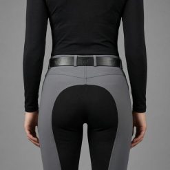 Skórzany pasek jeździecki GALOP WEAR model galop - premium quality. Czarne paski męskie GALOP WEAR, z aplikacjami, z materiału, eleganckie. Za 199.00 zł.