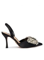 Steve Madden Szpilki Lovie 11004873 Czarny. Czarne szpilki Steve Madden, bez wzorów, z materiału, bez obcasa. Za 599.99 zł.