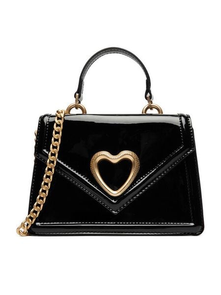 Eva Minge Torebka EO-ALORA-KY162-1 Czarny. Czarne torebki klasyczne damskie Eva Minge, bez wzorów, z materiału, wizytowe, bez kołnierzyka, bez ramiączek. Za 199.99 zł.