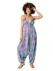 Ipanima Kombinezon w kolorze turkusowo-różowo-fioletowym rozmiar: 34-40. Różowe kombinezony damskie Ipanima, bez wzorów, klasyczne, bez kołnierzyka, bez ramiączek. Za 78.99 zł.