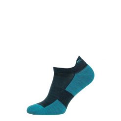 Skarpety biegowe Light Weight No Show Running NGNL0001. Niebieskie skarpetki damskie NA GIEAN, bez wzorów, z wełny. Za 49.99 zł.