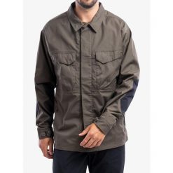 Koszula podróżnicza męska Helikon-Tex Woodsman. Czarne koszule męskie HELIKON-TEX, m, bez wzorów, bez kołnierzyka, bez ramiączek. Za 314.99 zł.