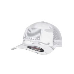 Czapka męska Pitbull Full Cap PITBULL USA. Białe czapki męskie PITBULL, na wiosnę, bez wzorów. Za 129.00 zł.