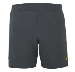 Spodenki tenisowe Babolat Aero Short. Szare szorty męskie BABOLAT, bez wzorów, z elastanu. Za 189.00 zł.