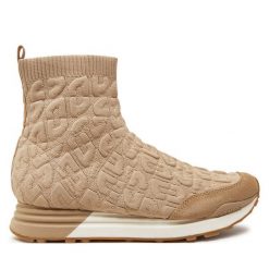Botki Gioseppo. Brązowe botki damskie Gioseppo, bez obcasa, na płaskiej podeszwie, bez zapięcia. Za 379.99 zł.