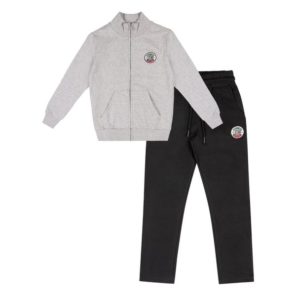 Bluza z zamek błyskawiczny na czas wolny. Czarne spodnie dresowe damskie LEONE 1947 APPAREL, bez wzorów, z bawełny. W wyprzedaży za 136.83 zł.