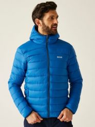 Regatta Kurtka pikowana "Marizion" w kolorze niebieskim rozmiar: L. Niebieskie kurtki męskie Regatta, l, bez wzorów, bez kaptura. Za 200.60 zł.