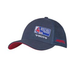 Czapka Trucker Musto BST Race. Niebieskie czapki męskie Musto, bez wzorów, sportowe. Za 180.00 zł.