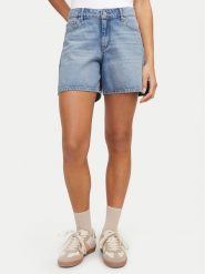 JJXX Szorty jeansowe Laura 12267289 Niebieski Relaxed Fit. Niebieskie szorty damskie JJXX, bez wzorów, z bawełny. Za 119.99 zł.