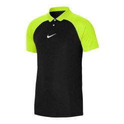 Męska Koszulka Polo Academy Pro. Czarne koszulki polo męskie Nike, m, bez wzorów, z materiału, bez ramiączek. Za 159.15 zł.