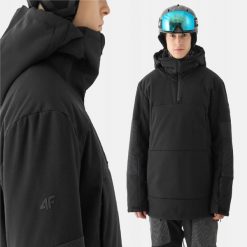 KURTKA MĘSKA ZIMOWA SNOWBOARDOWA 4F MEMBRANA 8000. Kurtki narciarskie i snowboardowe damskie 4f, l, bez wzorów, bez kaptura, do biegania. Za 599.99 zł.
