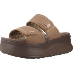 Sandały HEY DUDE DELRAY SLIDE CLASSIC Jasnobrązowy. Brązowe sandały damskie PRO BRANDS, bez wzorów, z syntetyku, bez obcasa. Za 264.99 zł.