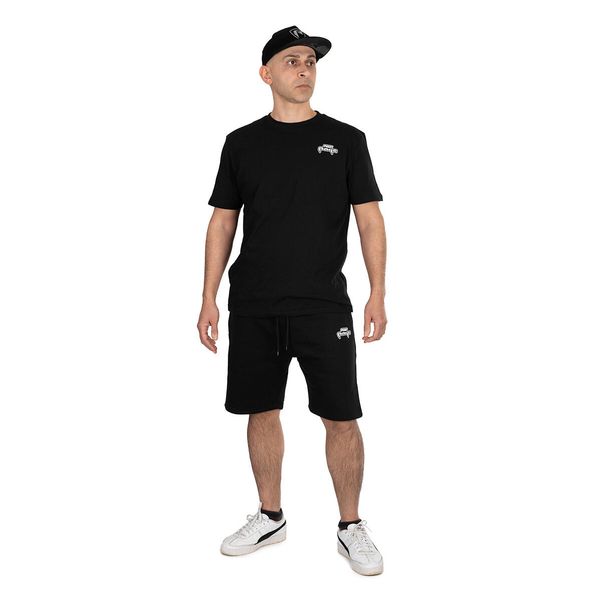 Krótka Fox Rage. Czarne szorty męskie Fox Rage, bez wzorów, z bawełny, eleganckie. Za 175.00 zł.