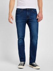 Lee Dżinsy "X Straight" - Regular fit - w kolorze granatowym rozmiar: W30/L32. Niebieskie jeansy męskie Lee. Za 229.95 zł.