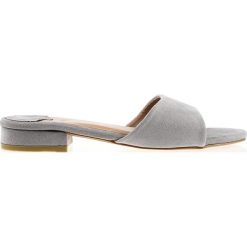 Szare klapki (38). Szare klapki damskie Seastar, bez wzorów, z zamszu, bez obcasa. Za 45.00 zł.