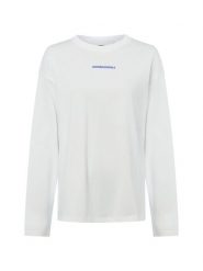 ARMEDANGELS koszulka z długim rękawem - Fietaa Smile Kobiety Bawełna biały, S. Białe t-shirty damskie ARMEDANGELS, s, bez wzorów, z bawełny, bez kołnierzyka. Za 229.95 zł.