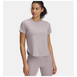 T-Shirt Damski Under Armour Koszulka Sportowa Do Biegania. Bluzki sportowe damskie Under Armour, bez kołnierzyka, bez ramiączek. Za 229.99 zł.