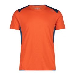 Koszulka CMP Unlimitech. Brązowe t-shirty sportowe męskie CMP, z materiału, bez ramiączek, do biegania. Za 163.50 zł.
