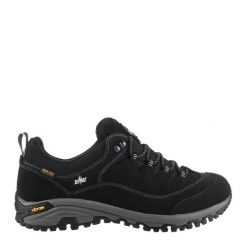 Buty trekkingowe męskie LOMER Sella II Mtx Suede zamszowe. Czarne buty trekkingowe męskie LOMER, z gumy, bez zapięcia, trekkingowe. Za 799.99 zł.