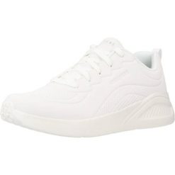 Tenisówki Skechers Model Uno Lite-lighter One Kolor Biały. Białe trampki i tenisówki damskie Skechers, bez wzorów, z tkaniny. W wyprzedaży za 292.00 zł.