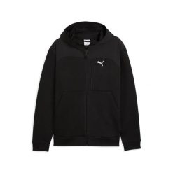 Bluza sportowa męska Puma 69449001. Białe bluzy sportowe męskie Puma, bez wzorów, z materiału, sportowe, bez kołnierzyka, bez ramiączek. Za 303.47 zł.