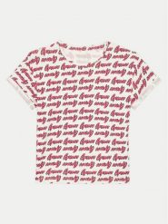 Guess T-Shirt J4YI11 K6YW4 Kolorowy Regular Fit. Koszulki dziewczęce Guess, z aplikacjami, z bawełny, bez ramiączek. Za 79.99 zł.