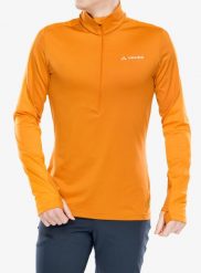 Bluza polarowa męska Vaude Livigno Halfzip II. Brązowe bluzy z kapturem męskie Vaude, m, z elastanu. Za 197.99 zł.