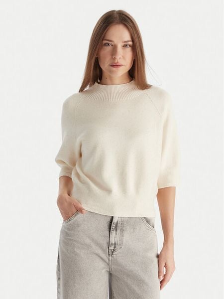 Kontatto Sweter 3M0903C Écru Regular Fit. Swetry klasyczne damskie Kontatto, m, z syntetyku, bez kołnierzyka. Za 389.99 zł.