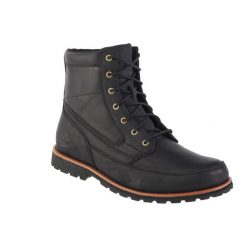 Buty do chodzenia zimowe męskie, Timberland Attleboro PT Boot. Czarne buty sportowe na co dzień męskie Timberland, na zimę, bez zapięcia, trekkingowe. Za 649.99 zł.