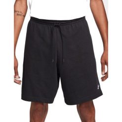 Spodenki męskie Nike Nike Club. Czarne szorty męskie Nike, bez kołnierzyka. Za 159.00 zł.