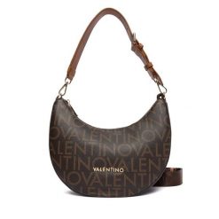 Torebka Valentino. Brązowe torebki klasyczne damskie Valentino, bez wzorów, bez dodatków. Za 499.99 zł.
